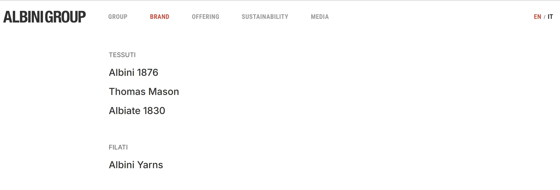 알비니 그룹(Albini Group) 탐구: 세계 최고의 이탈리아 셔츠 원단과 토마스 메이슨의 유산