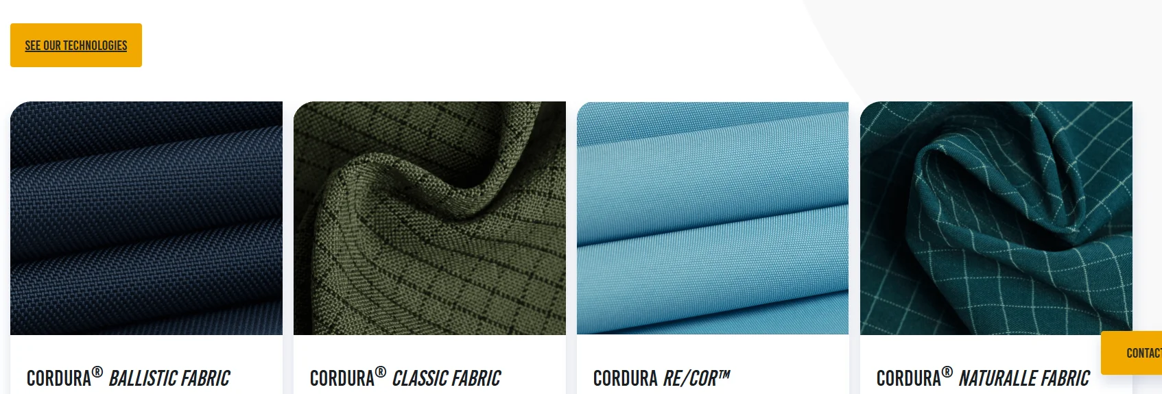 군용 장비부터 스트릿 패션까지 점령한 코듀라(CORDURA®) 원단의 모든 것. 고강도 나일론 기술력, 에코메이드(EcoMade) 지속 가능성, 브랜드별 라인업 및 내구성의 비밀을 확인하세요.