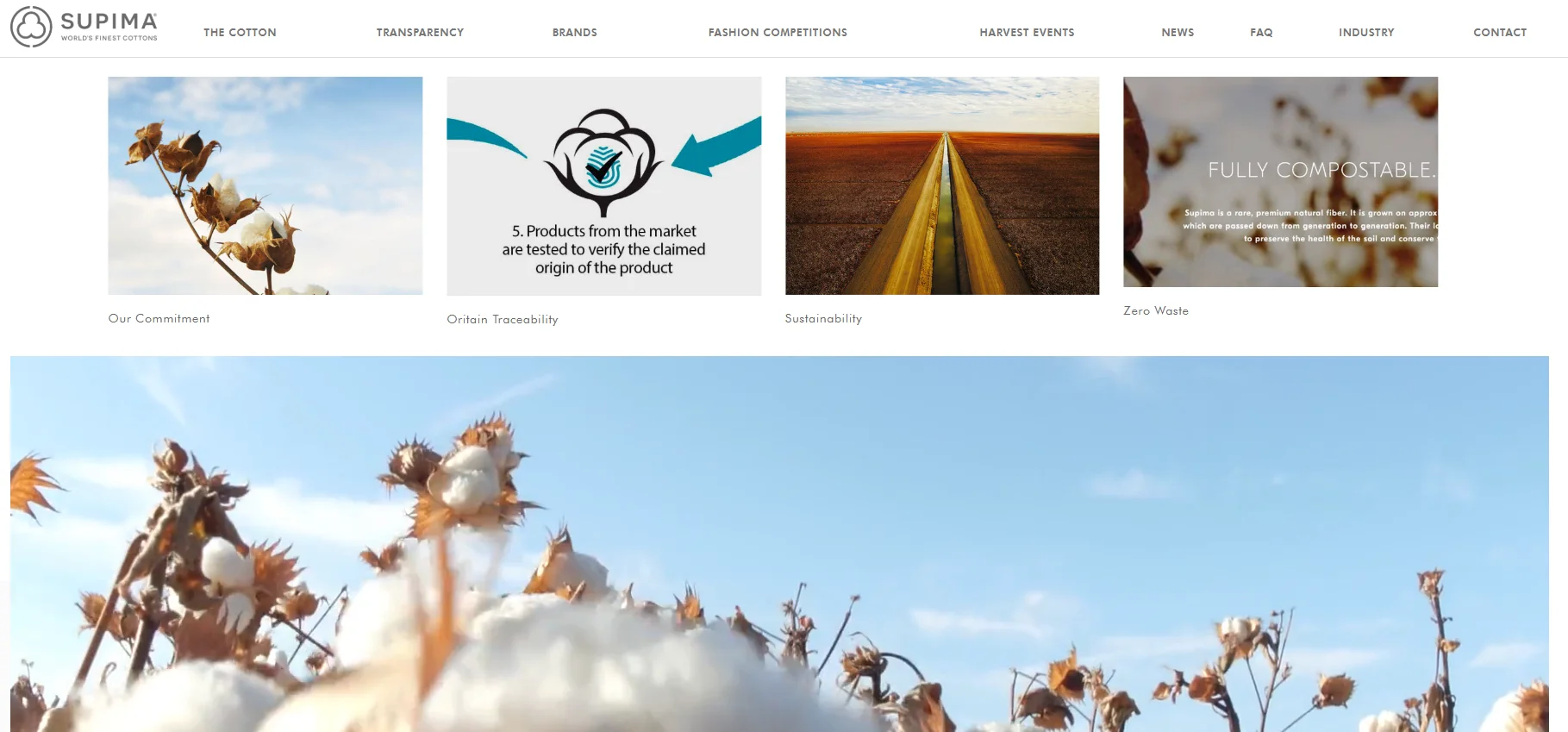 세계 목화 생산량의 1% 미만인 수피마(Supima®) 면화의 특징을 원단 관점에서 분석합니다. 초장면(ELS)이 선사하는 부드러움, 강한 내구성, 탁월한 색유지력 및 정품 인증 로고의 가치를 확인하세요.