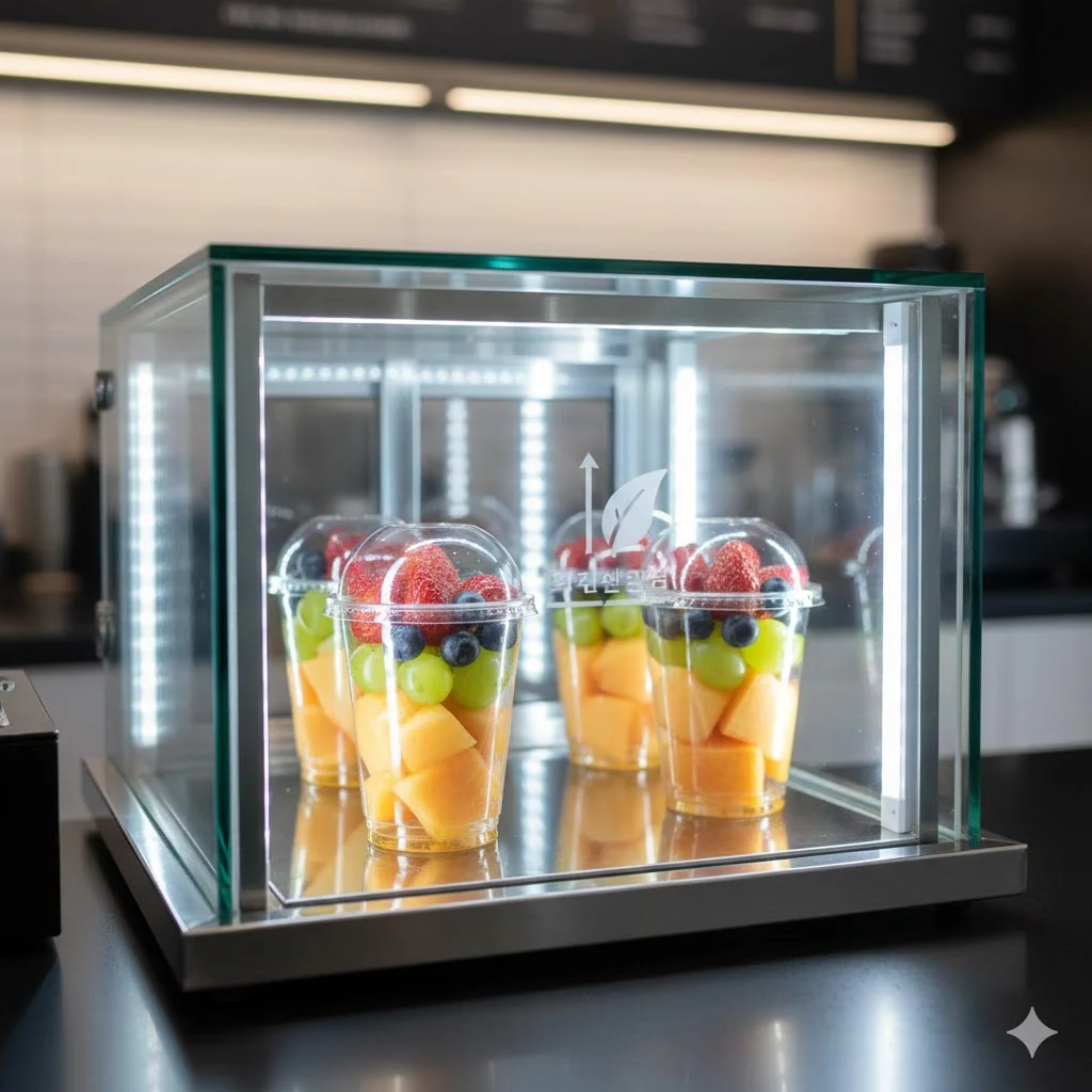 미니유리진열장