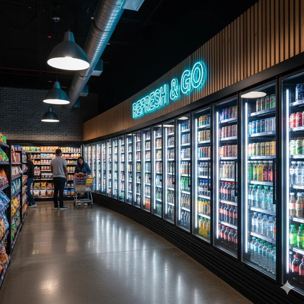 음료수 쇼케이스