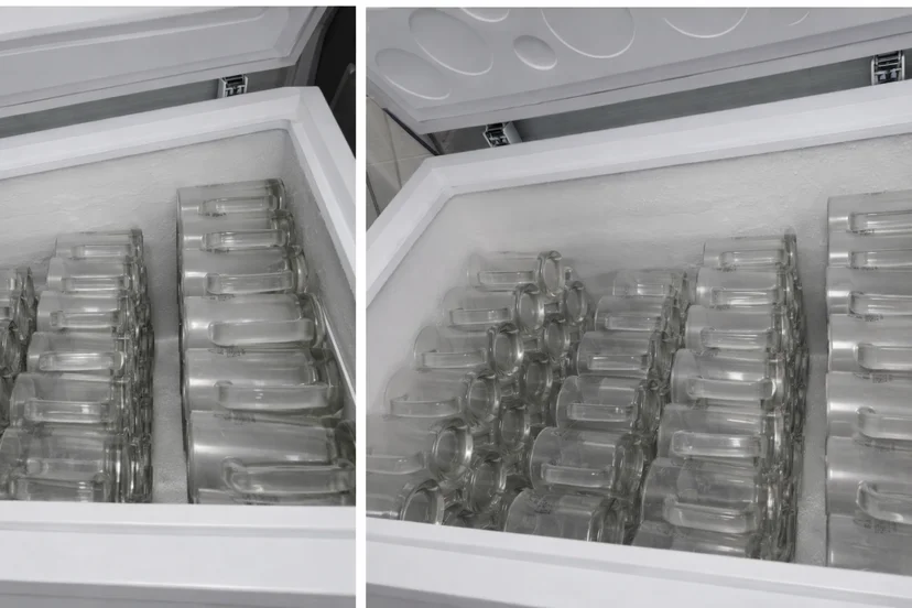 맥주잔 냉동고