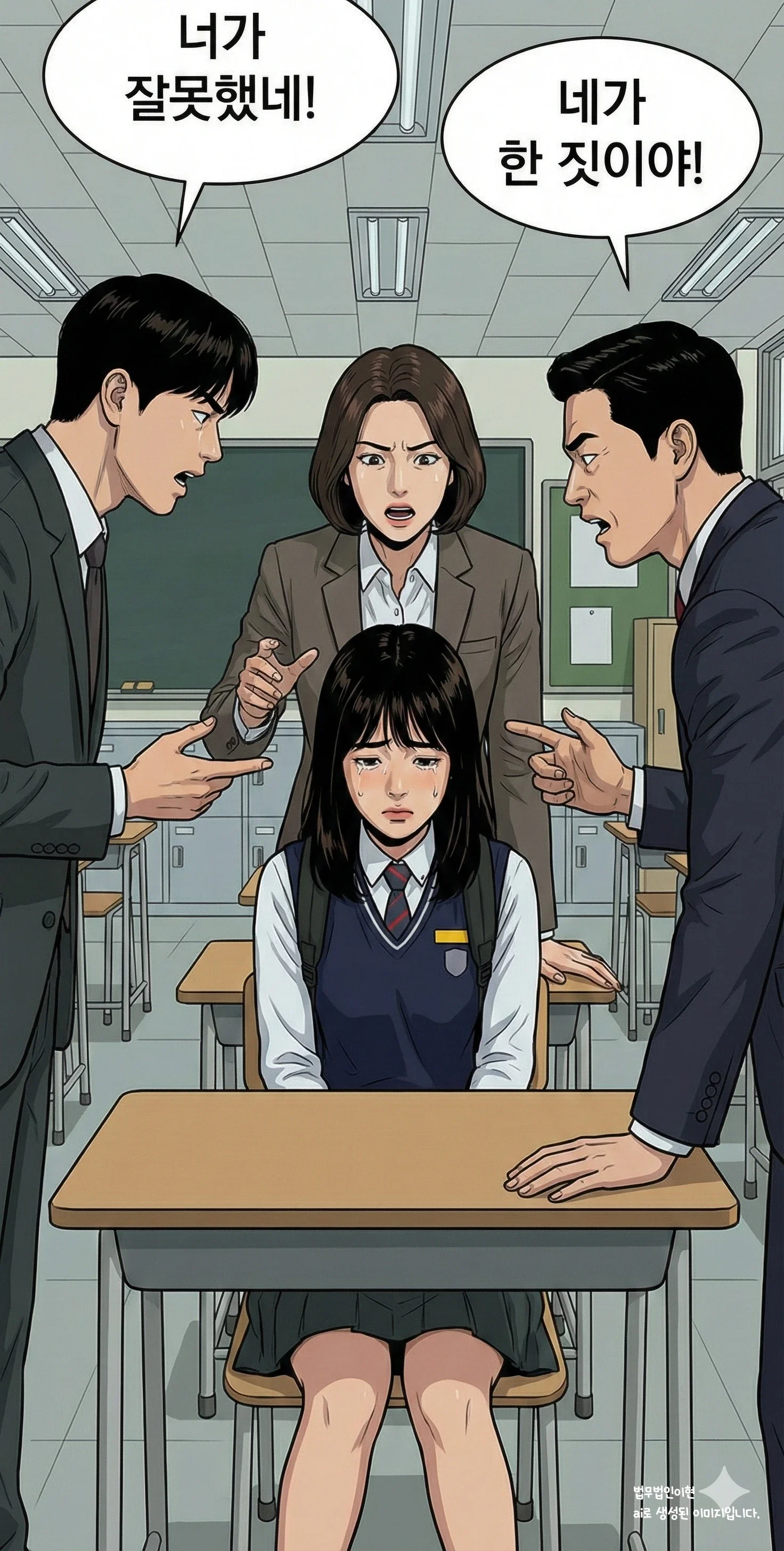 집단 따돌림 억울한 학교폭력 처분