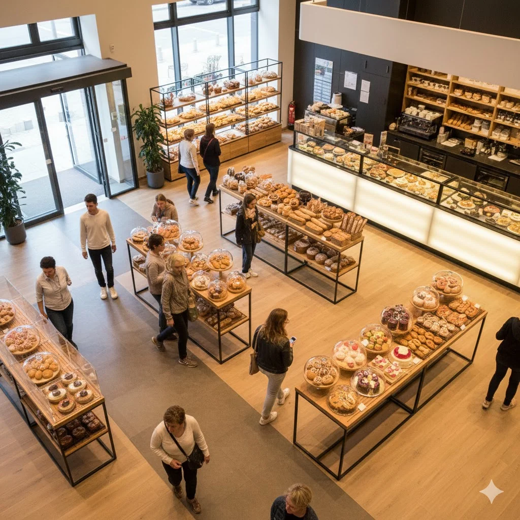 베이커리진열대