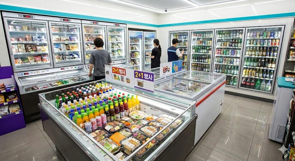 편의점냉장고