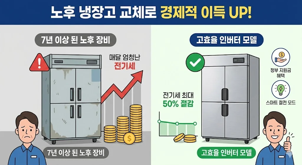 업소용냉장고전기세