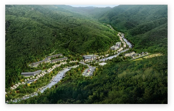 전북진안고원산림치유원 전경 사진