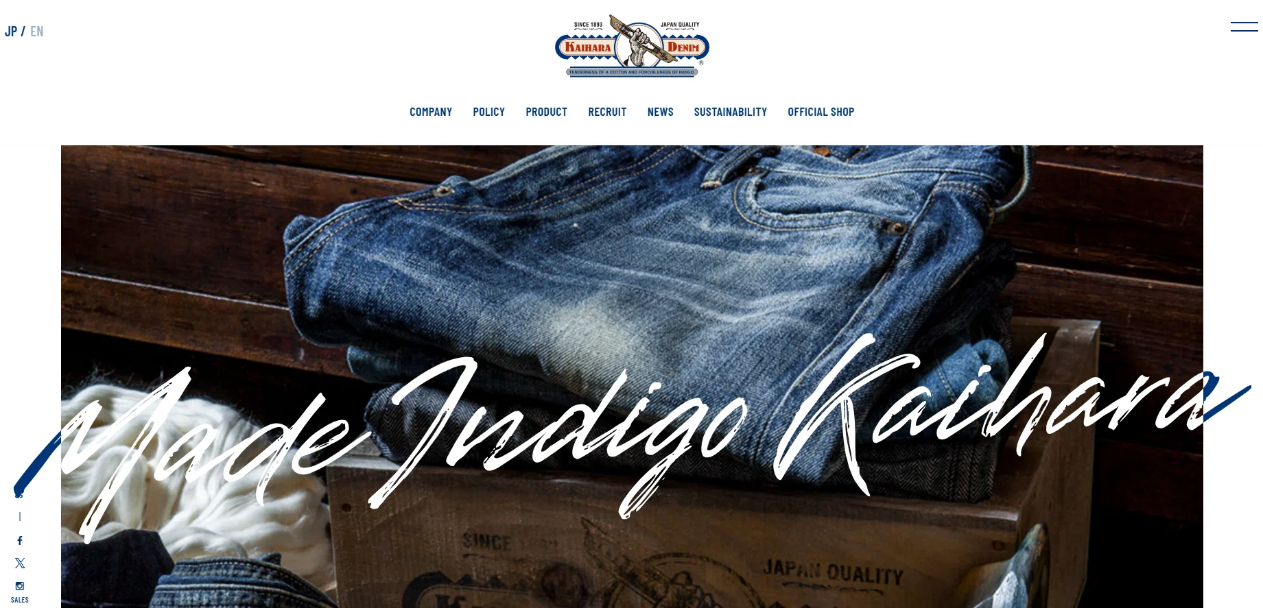 세계 최고의 데님 제조사 카이하라(Kaihara)를 심층 분석합니다. 일본 최초의 로프 염색 도입부터 일관 생산 시스템, 셀비지 데님의 미학까지 프리미엄 원단의 모든 것을 확인하세요.