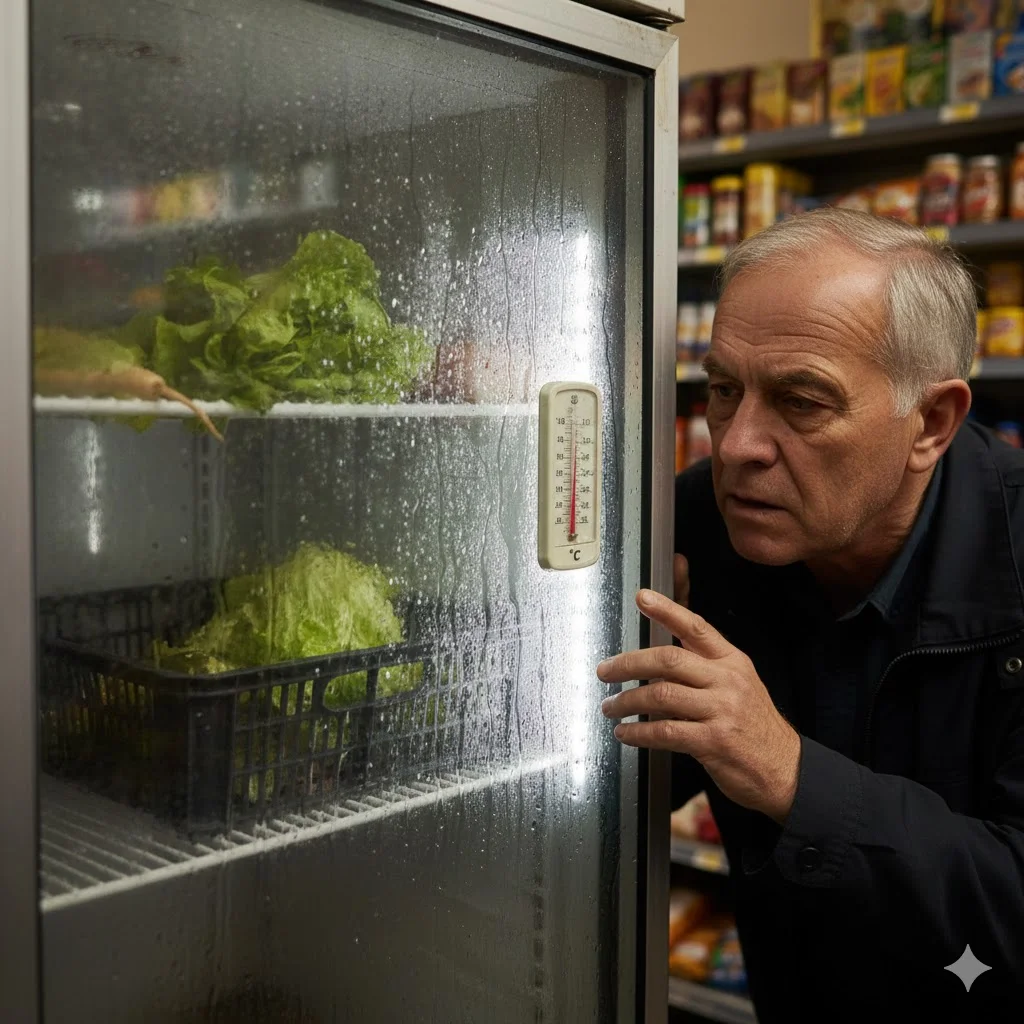 샐러드바 냉장고