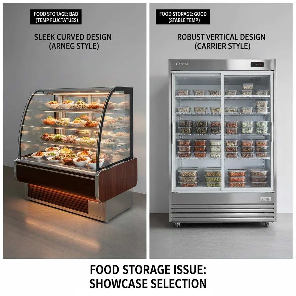 샐러드바 냉장고