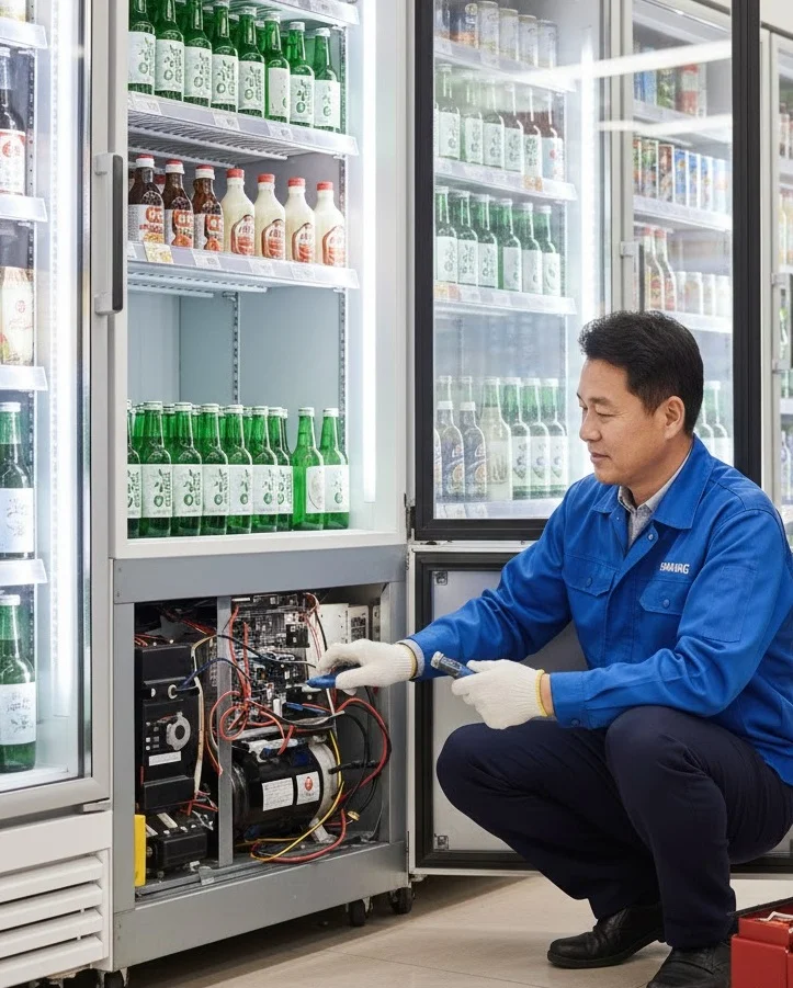 업소용 음료 냉장고