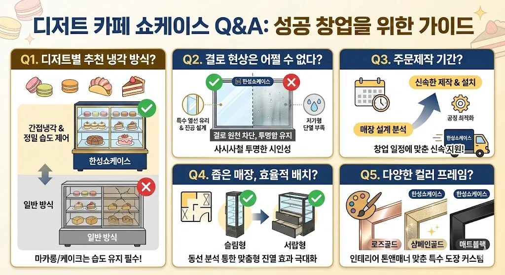 디저트쇼케이스