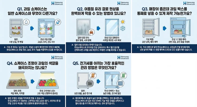 과일쇼케이스