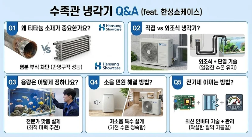 수족관냉각기