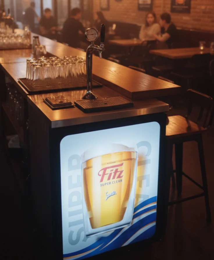 맥주 냉장고