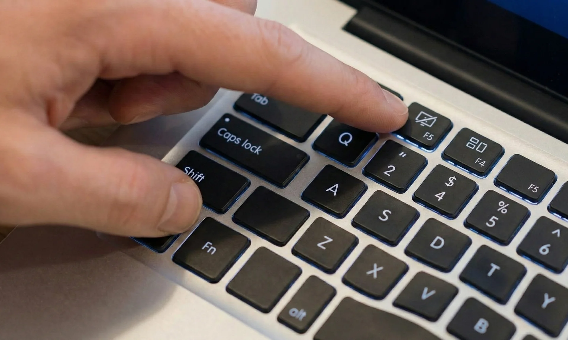 터치패드 잠금기능을 키보드로 해제하기 (fn+f5)