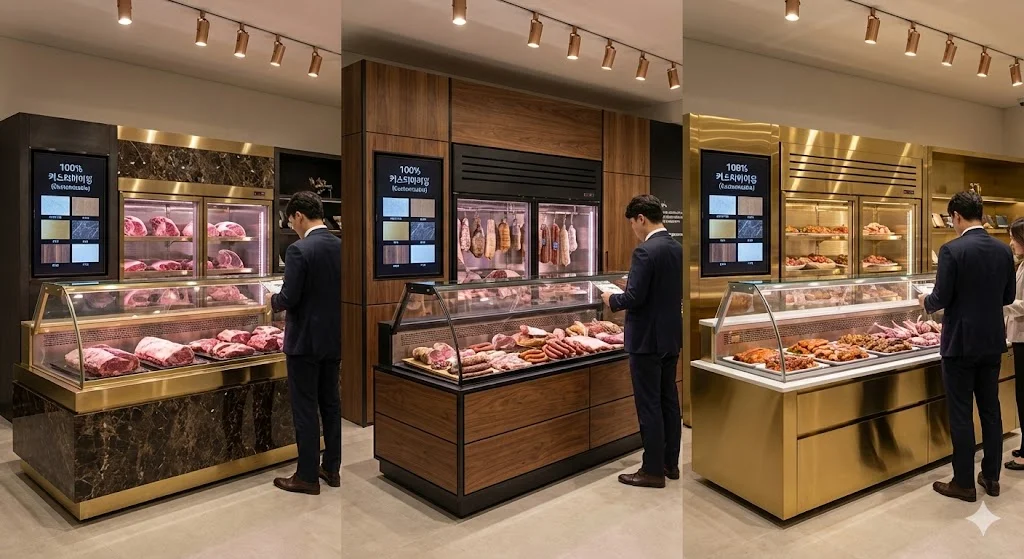 인테리어 컨셉에 맞춰 100% 변신 가능한 다양한 외장 소재 라인업