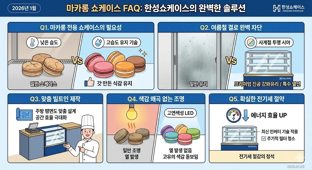 마카롱쇼케이스