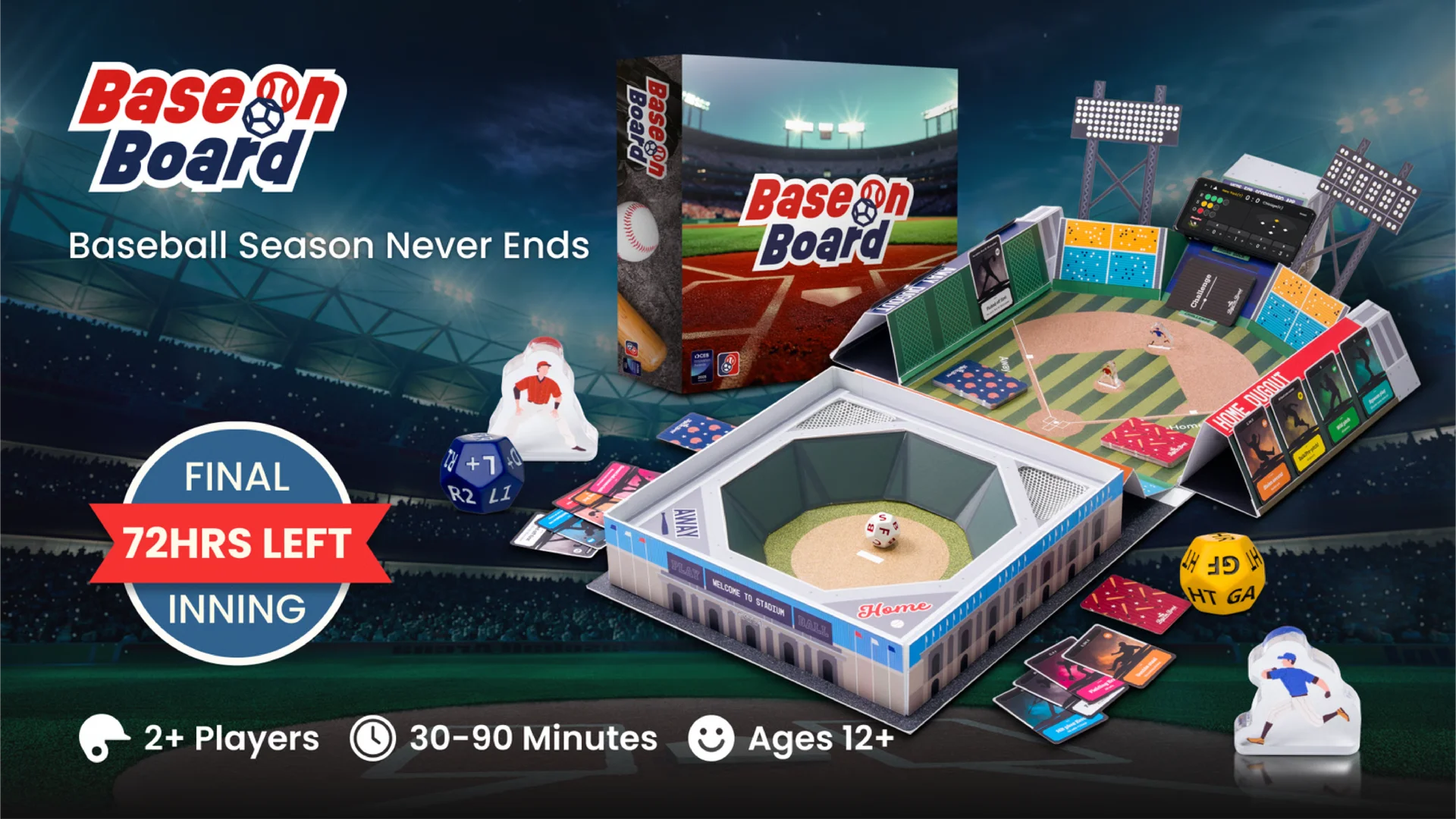 킥스타터에서 약 1억 원 펀딩에 성공한 디케이랩 '베이스 온 보드'의 프로젝트 썸네일