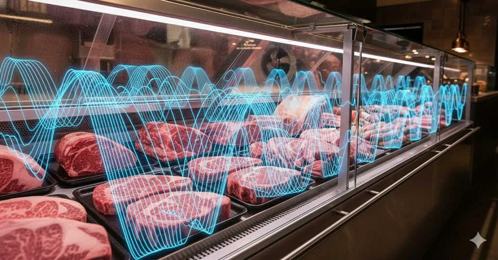 정육점 쇼케이스