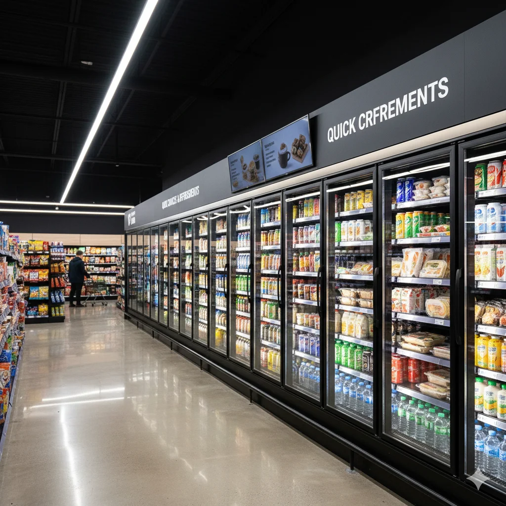 편의점 냉장고