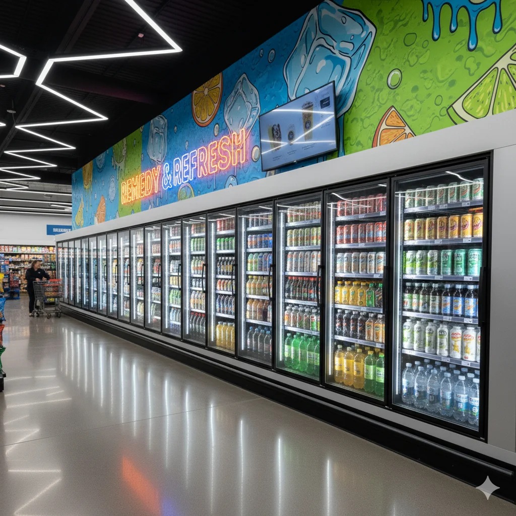 업소용 음료 냉장고