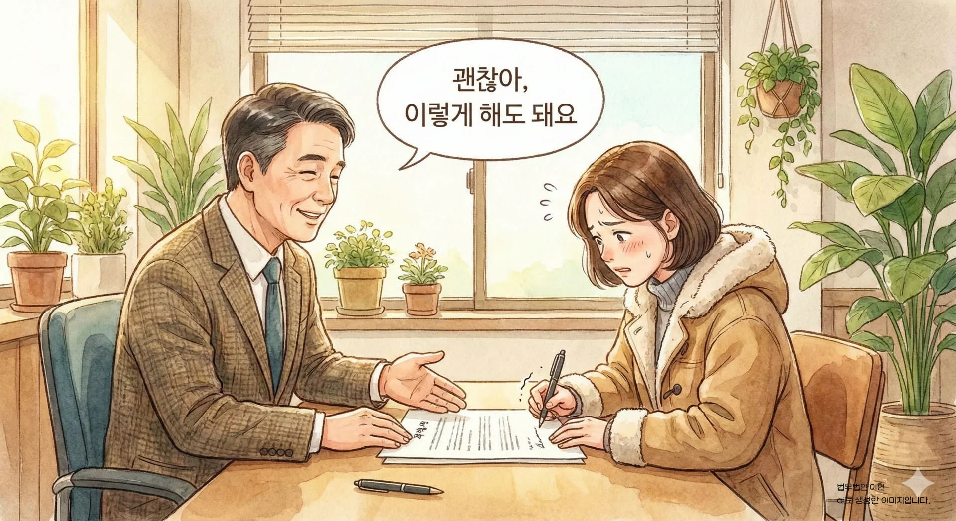 분양권 전매 상황 조세범처벌법 위반 상황 AI 이미지