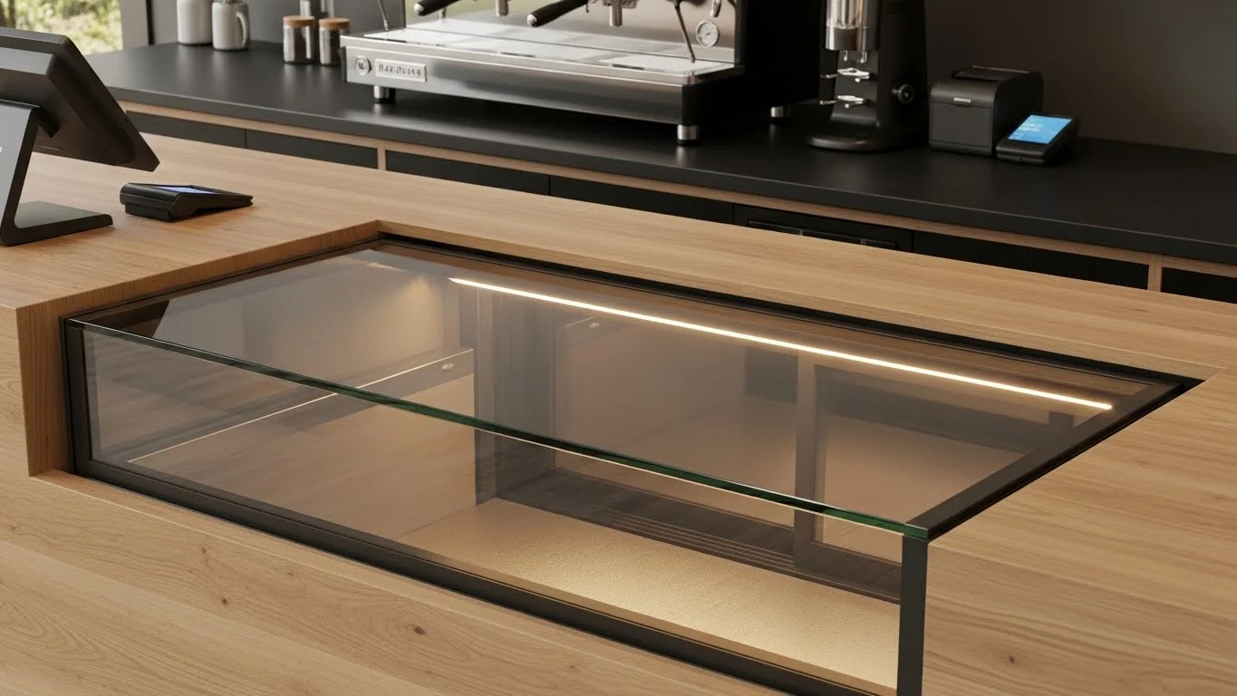 카운터탑 쇼케이스