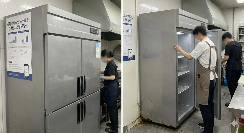 카페냉장고