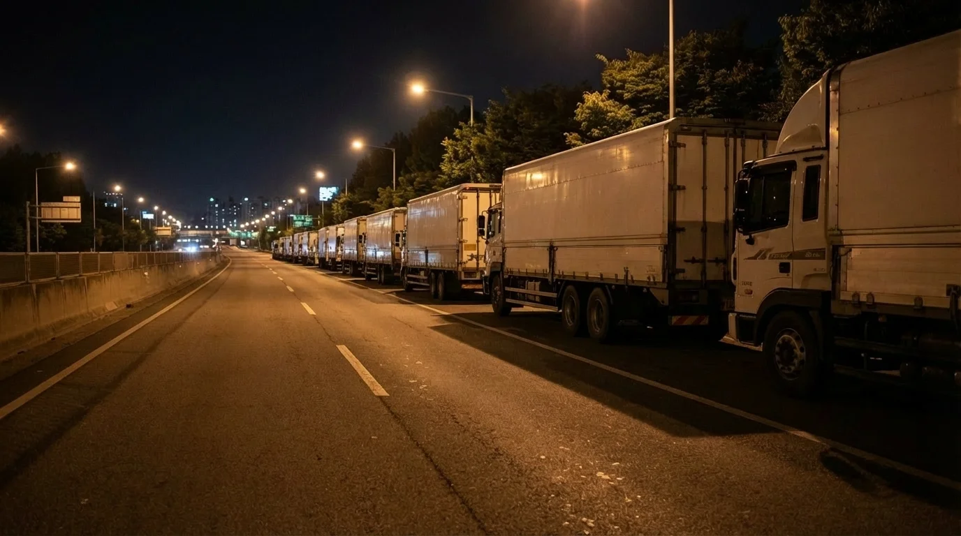 화물차 불법주차