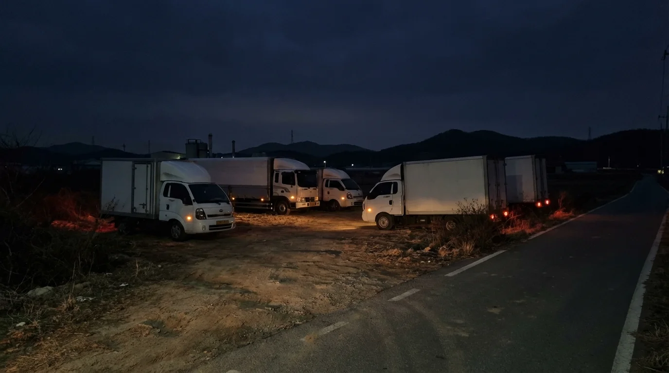 화물차 불법주차