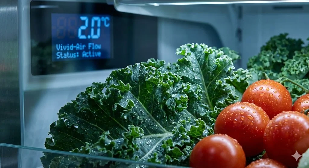 정온 유지 기술로 신선도가 완벽하게 유지된 샐러드 식재료 상세 사진