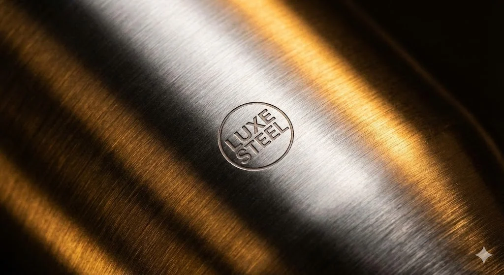 하이엔드 장비에 사용된 프리미엄 스테인리스 소재 질감.