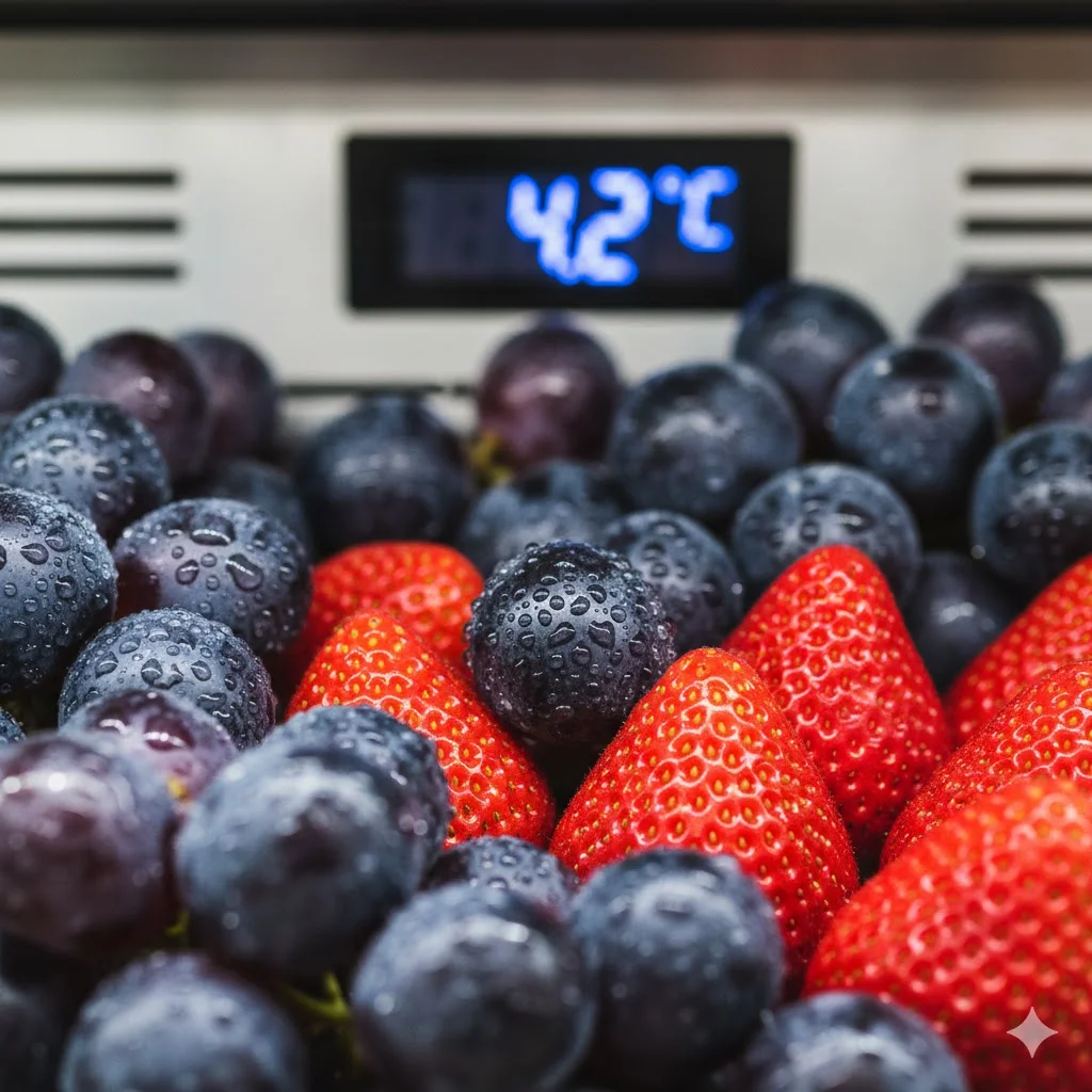 0.1℃의 집착: 에틸렌 가스와 숙성을 제어하는 정온 기술