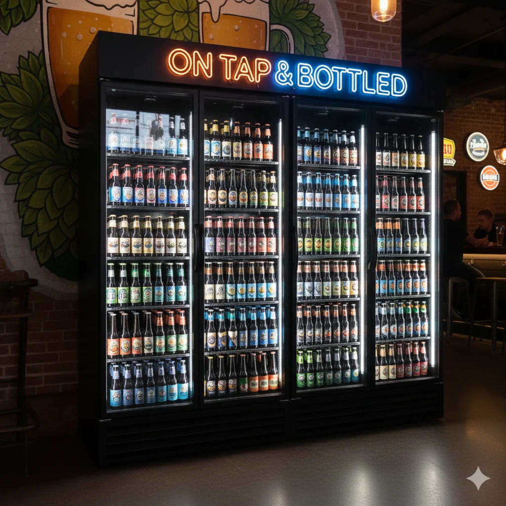 업소용 주류 냉장고