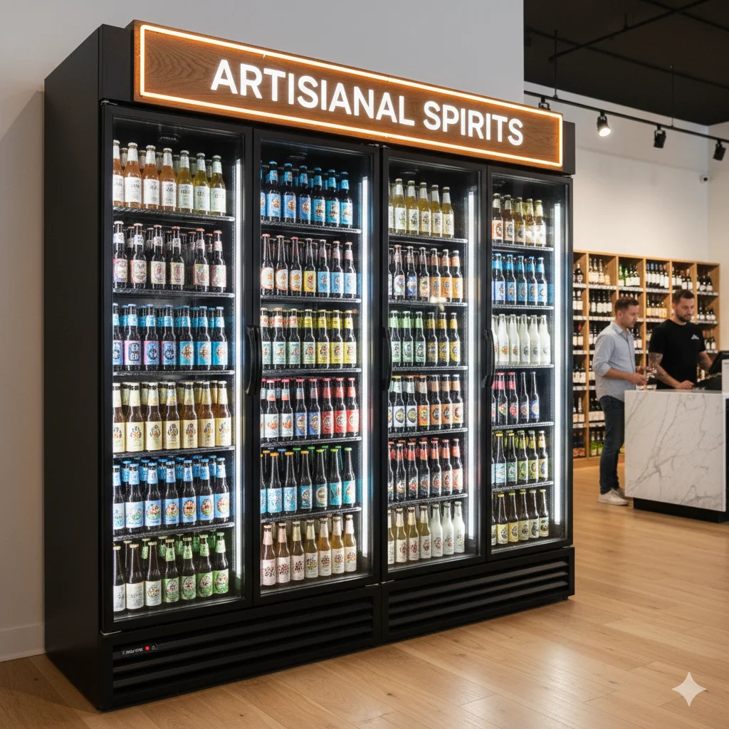 업소용 주류 냉장고