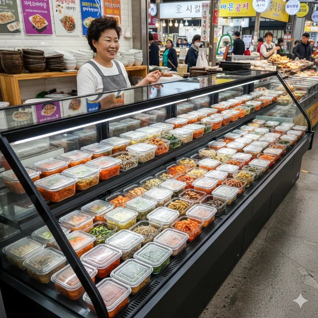 반찬 쇼케이스