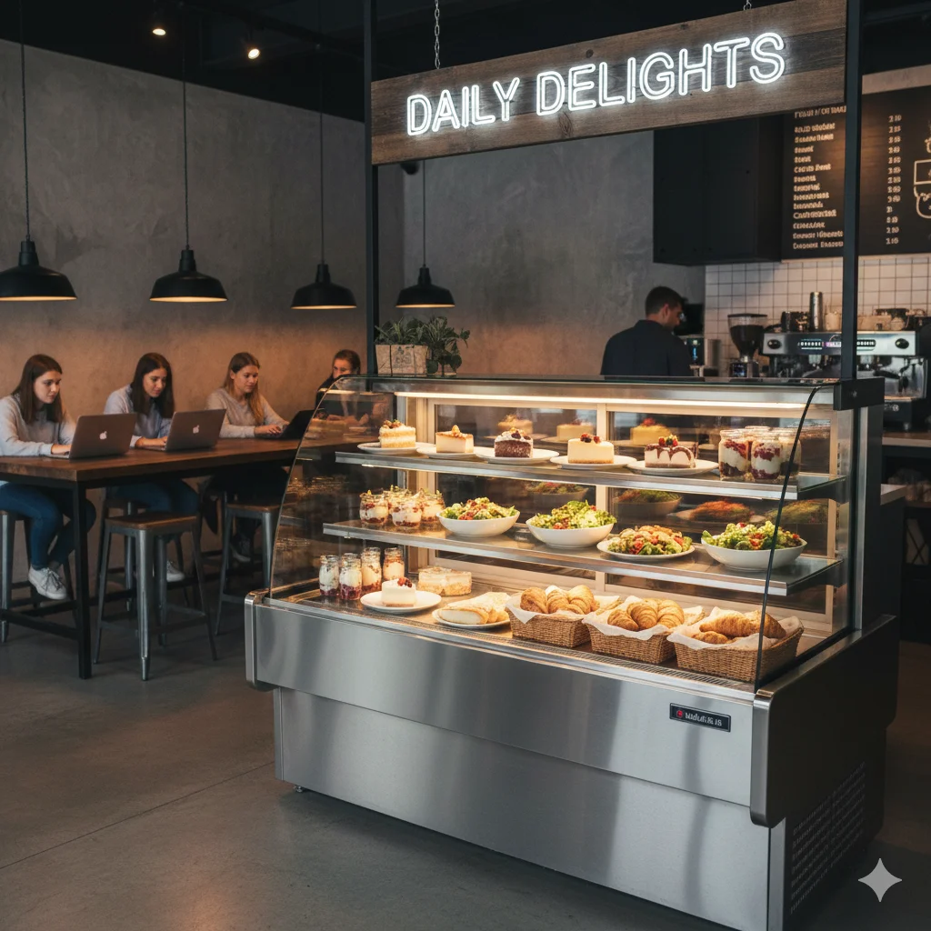 업소용 카페 쇼케이스