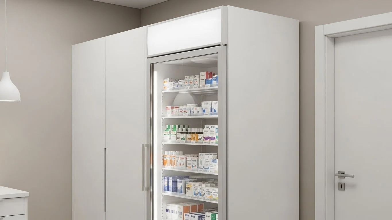약국 냉장고 