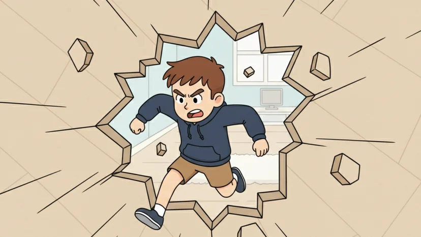 시스템 해킹 예시 이미지