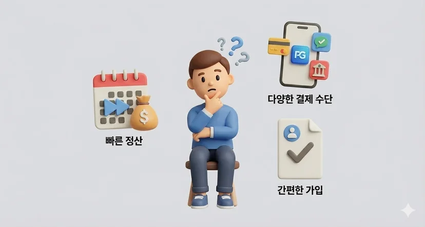 PG사 선택 기준