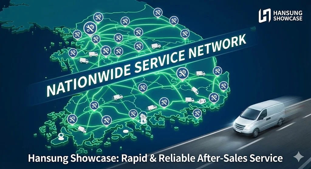 신속한 사후 관리를 지원하는 한성쇼케이스 디저트냉장고 서비스 망