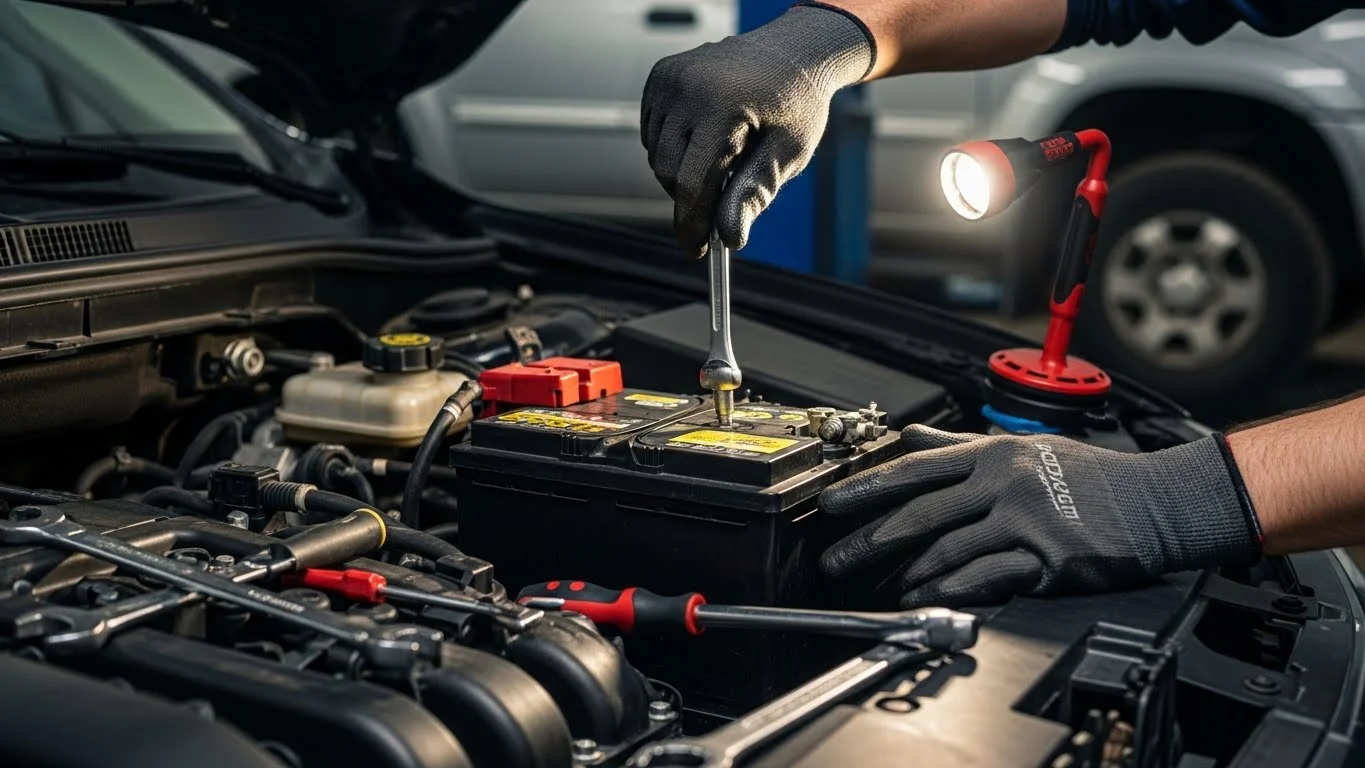 차량 배터리 교체 주의사항