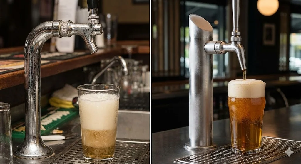 기술의 차이가 만드는 맥주 품질의 결정적 차이.