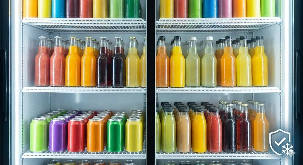 사장님의 정성이 담긴 음료를 완벽한 밀폐와 단열로 보호하는 최적의 보관 환경