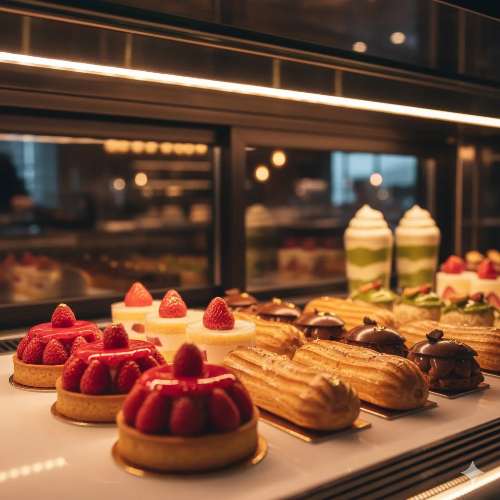 고연색성 LED 조명으로 제품의 가치를 높인 평대냉장고 내부 상세 컷