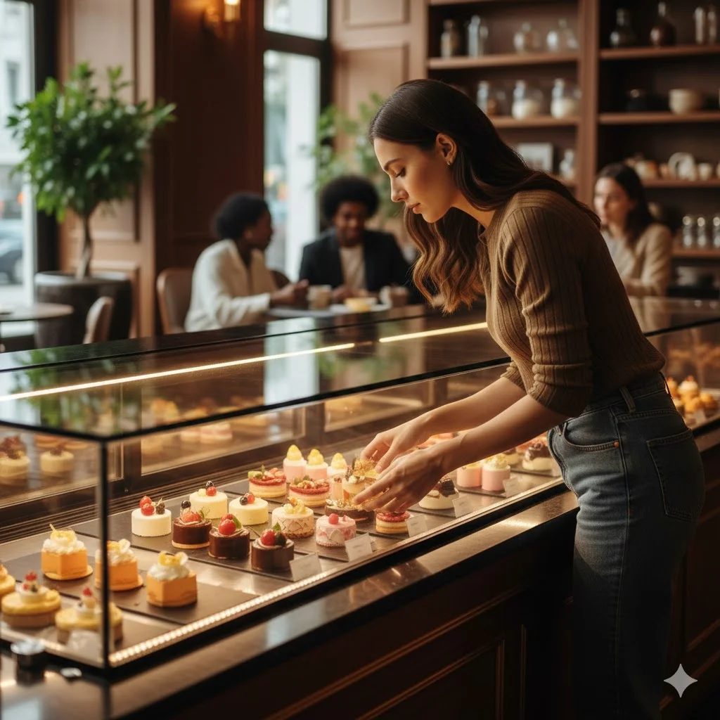 인체공학적 설계로 구매 편의성을 높인 매장 내 평대냉장고 활용 사례