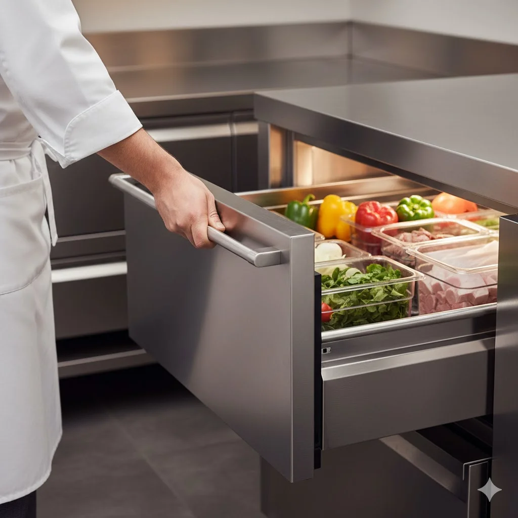 업소용 서랍 냉장고