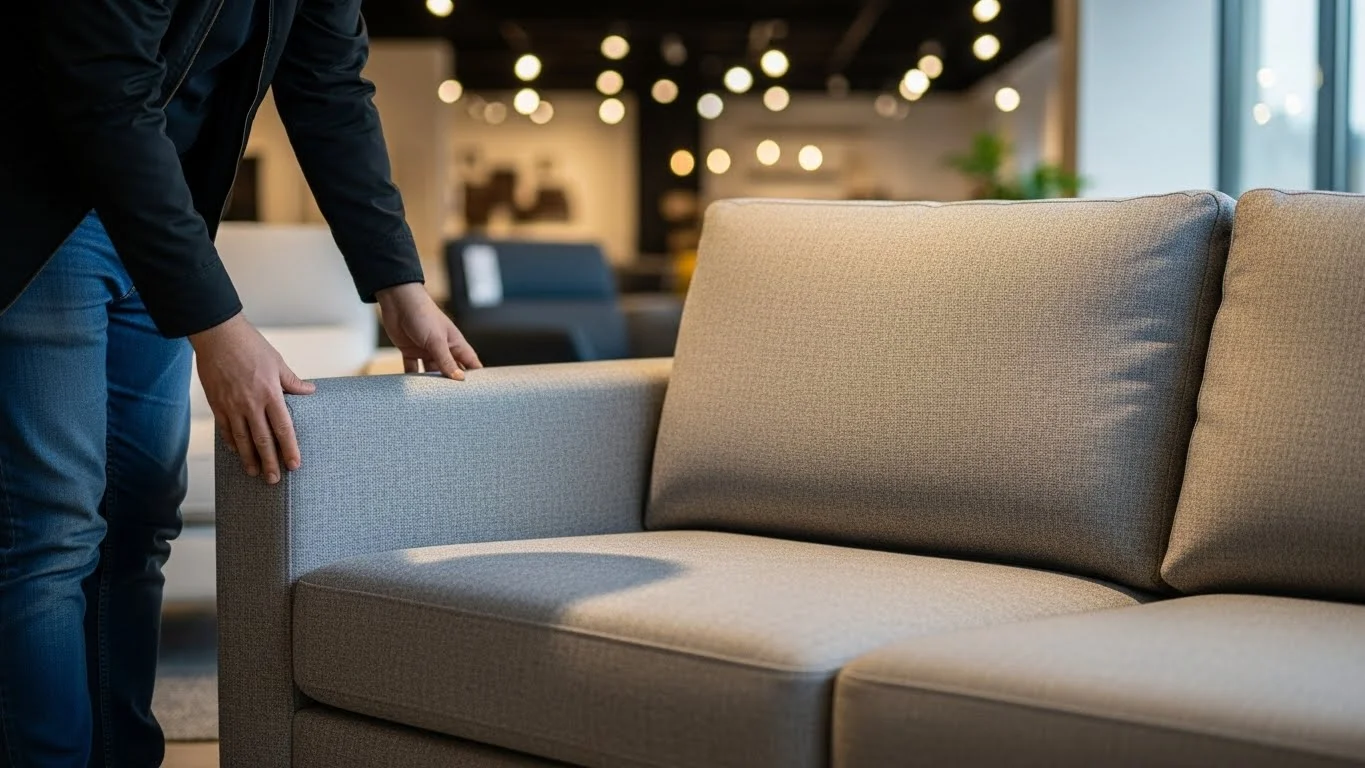 패브릭 소파를 선택한 이유