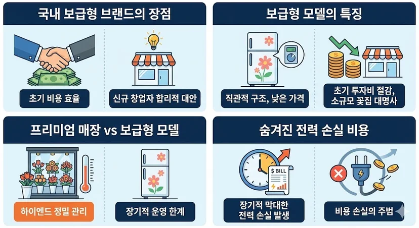 꽃집냉장고